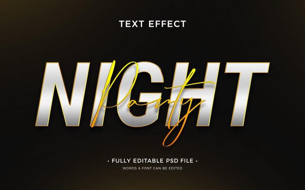 Text over text text effect