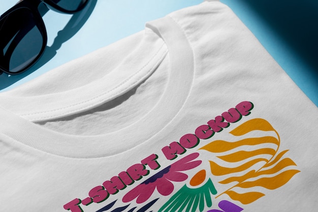 Textile merchandising mockup design