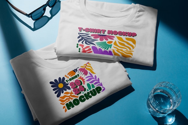 Textile merchandising mockup design