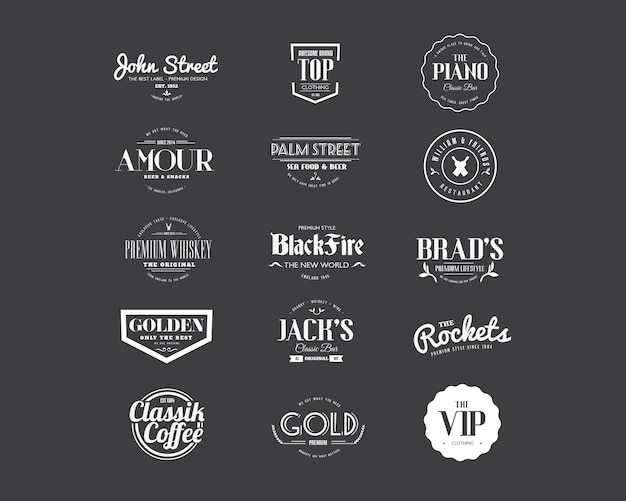 PSD texture effect logo mockup