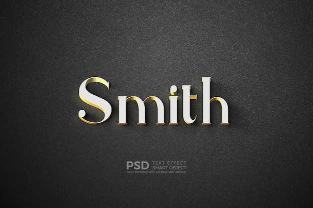 PSD textured white text style effect