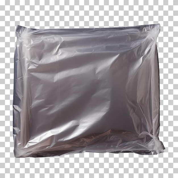 PSD Текстуры полиэтиленовой упаковки на прозрачном фоне