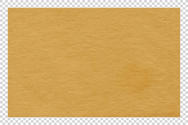 Textuur van bruin PSD-papier op doorzichtige achtergrond