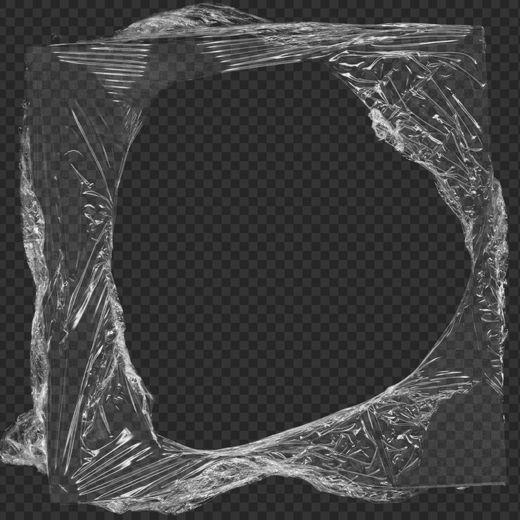 PSD textuur van psd-plastverpakking