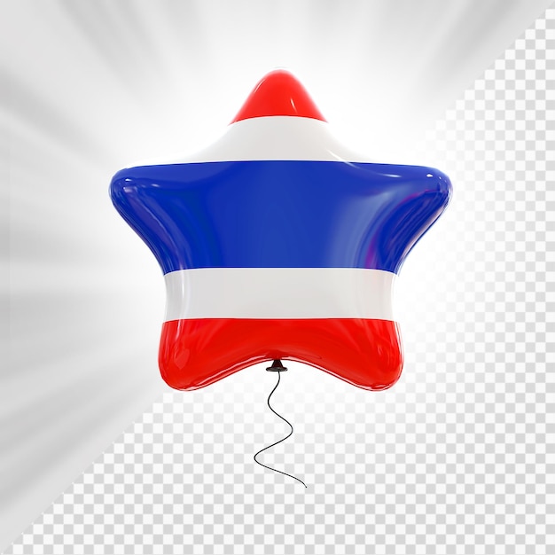thailand star balloon flag