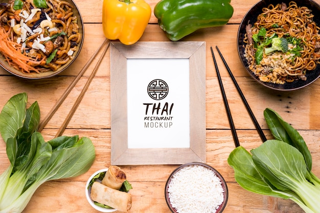 Thais eten concept mock-up