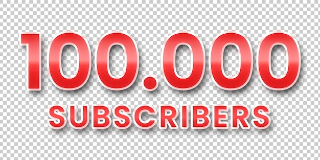 PSD thank you 100000 subscribers youtube