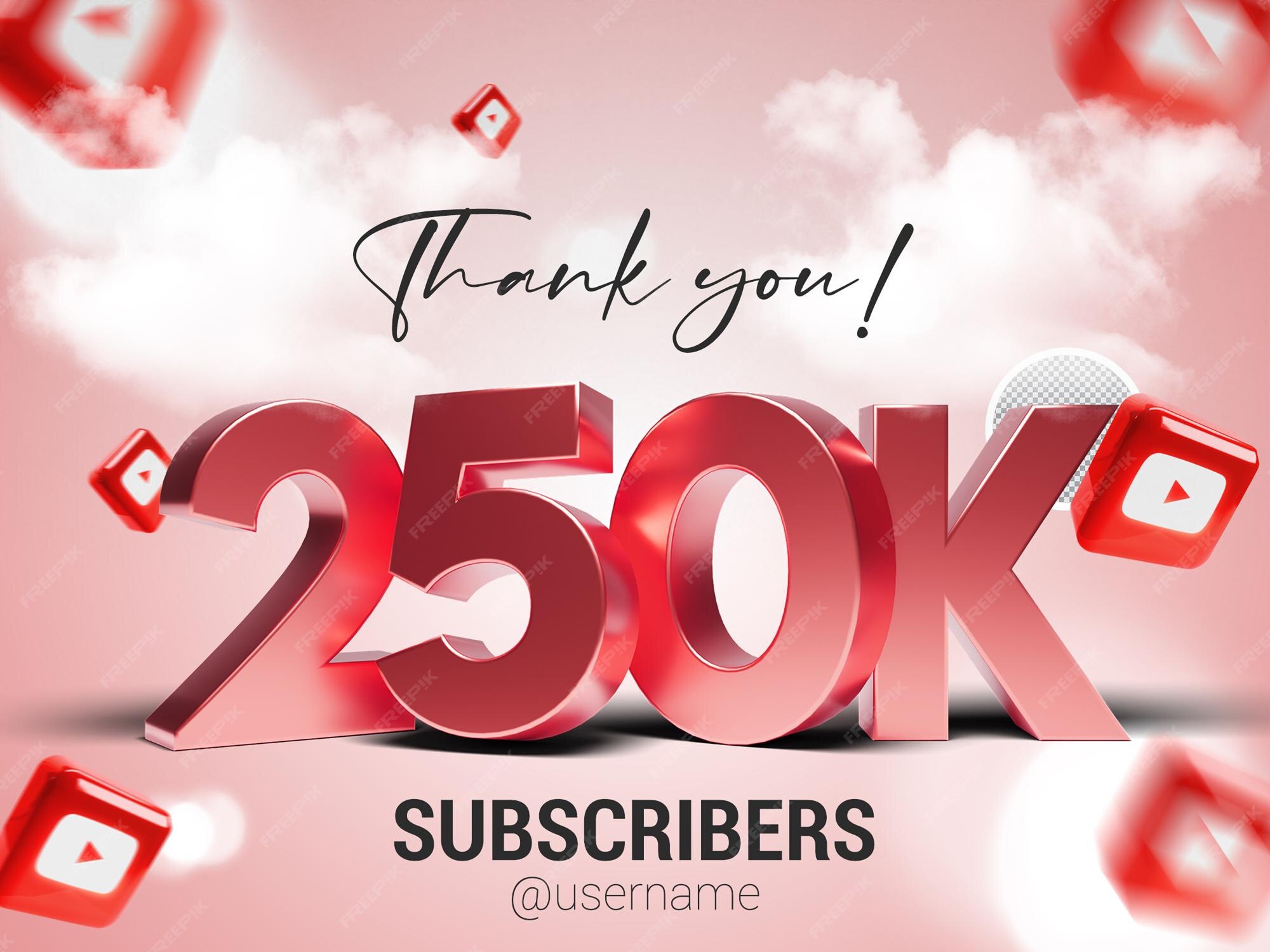 250k Subscribers On Youtube Salary