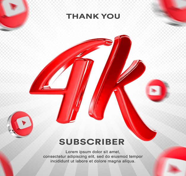 Thank you 4k subscribers