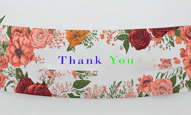 PSD thank you banner