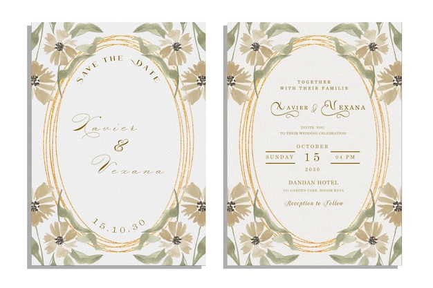 PSD . thank you, rsvp, invitation elegant cards