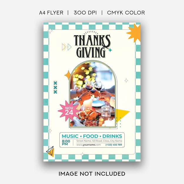 Thanksgiving Flyer Template