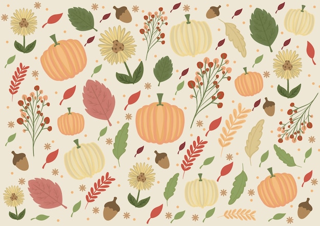 PSD thanksgiving pumpkin wallpaper