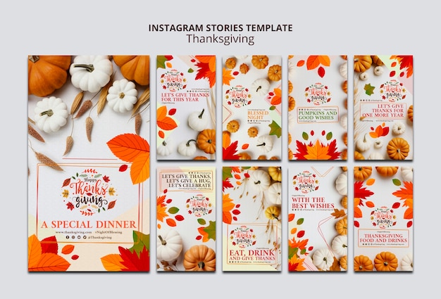 PSD thanksgiving template design