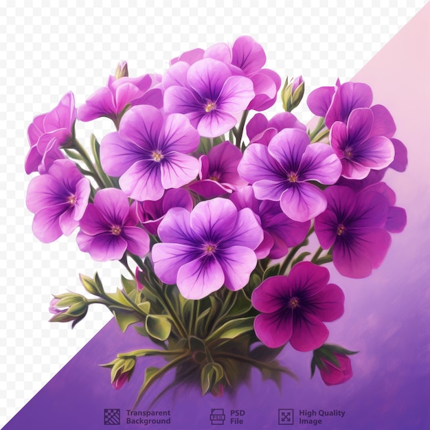 PSD オーブレティア (aubretia) は,芸術家にちなんで名付けられた花の植物の一種です