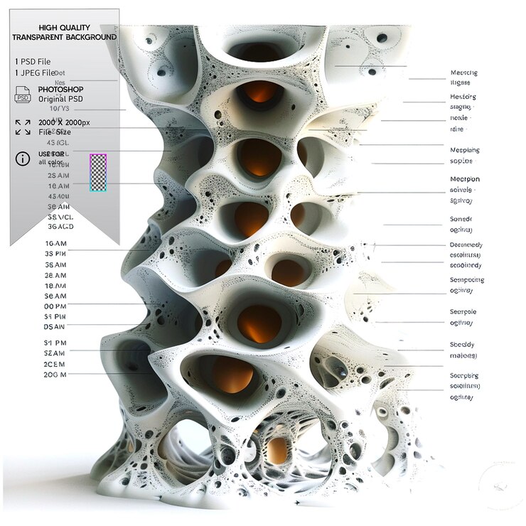PSD the process of making threedimensional solid objects from digital models on transparent background