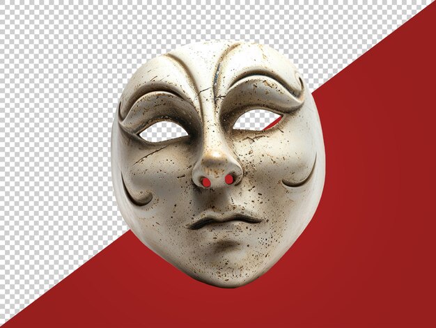 PSD maschera teatrale con sfondo trasparente