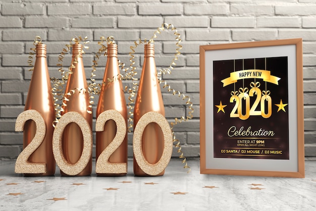 thematic decorations for new year night