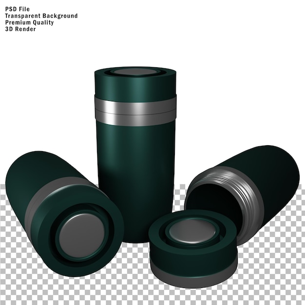 PSD thermos tumbler