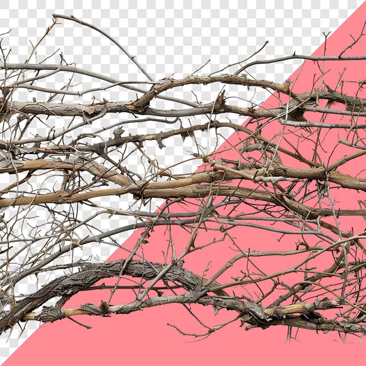 PSD thicket transparent background isolated image generative ai