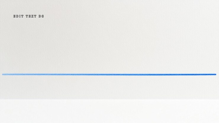 PSD thin blue line on white background