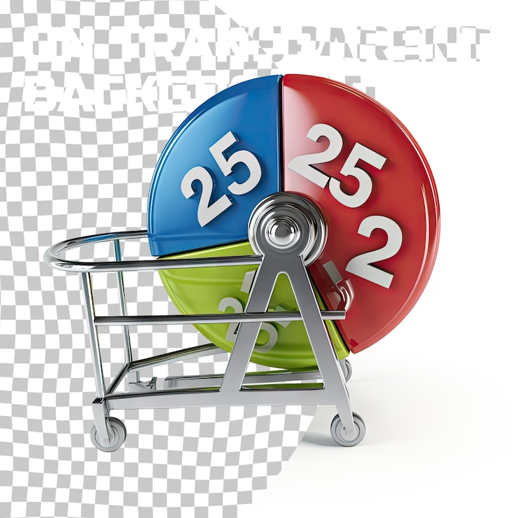PSD 折扣 32% 透明背景上的 3d 插图