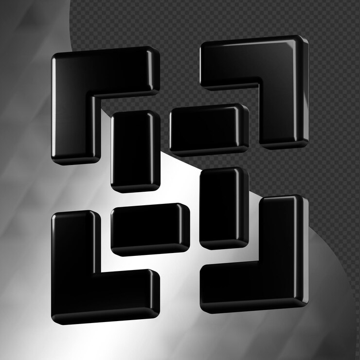 PSD this is a beautifully designed 3d abstract icon with a beautiful metallic texture