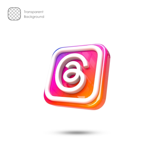 PSD thread colourful logo