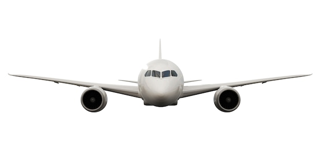 PSD three dimensional imageof an airplane