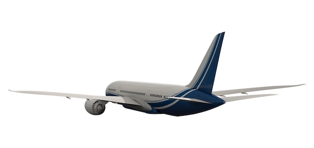 Three dimensional imageof an airplane