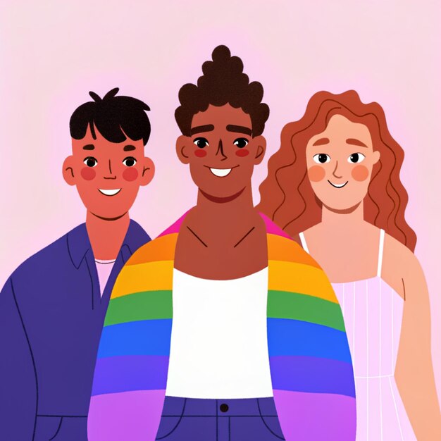 PSD three lgtbi persons community characters