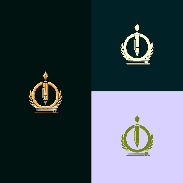 Three logos with the letter o on them