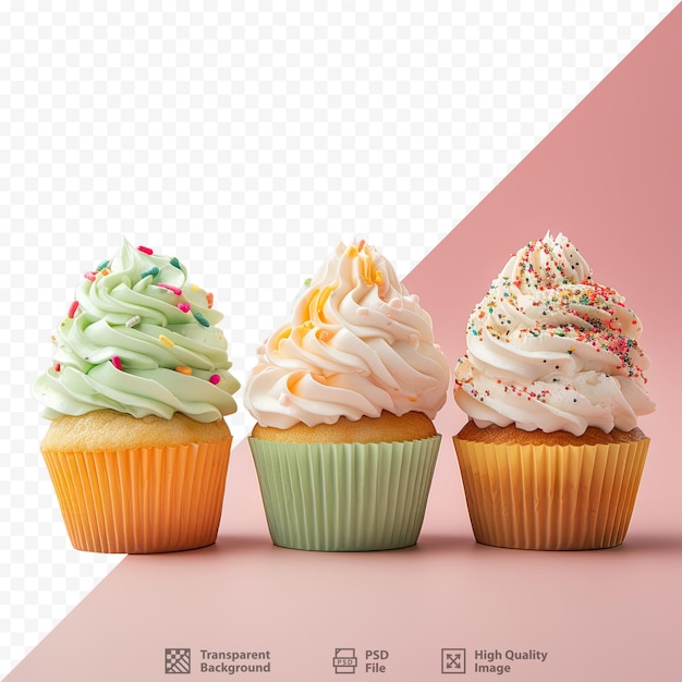 PSD Три разнообразных и вкусных пикантных кекса