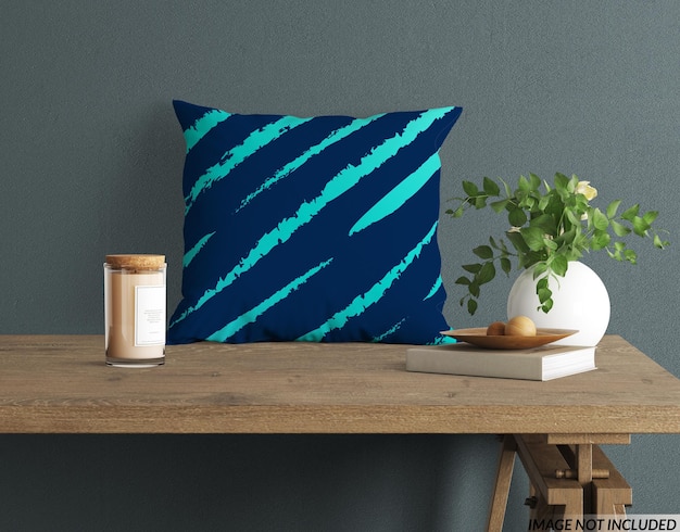 Throw pillow mockup