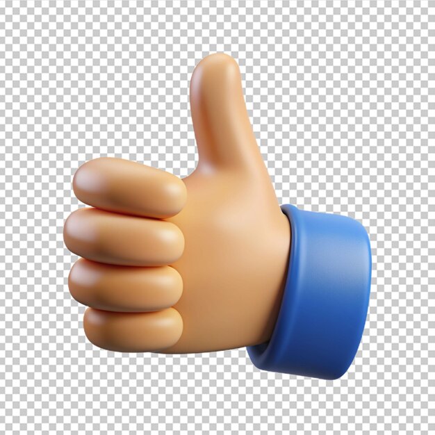 PSD thumbs up emoji