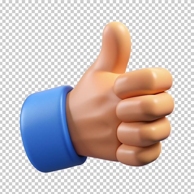 PSD thumbs up emoji