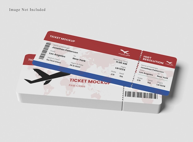 Ticket Mockup