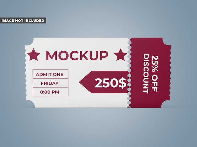 Ticket Mockup