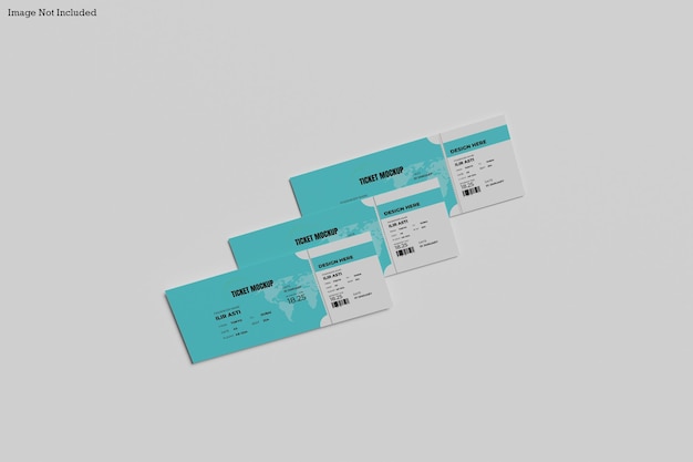 Ticket mockup