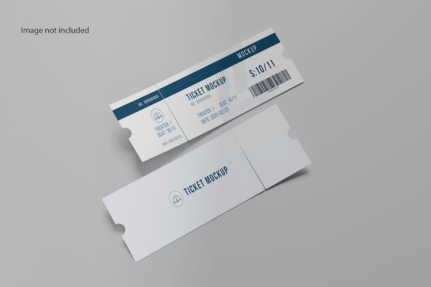 Ticket mockup