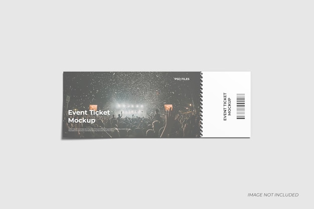 PSD ticketmodel voor het evenement