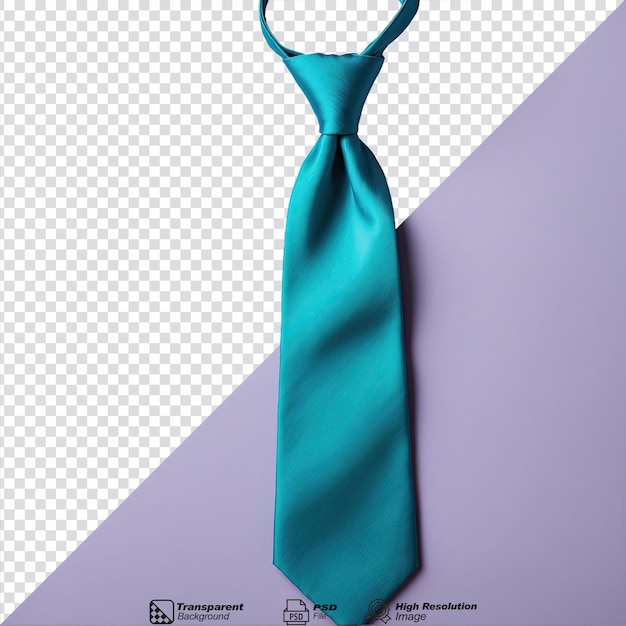 Tie isolated on transparent background