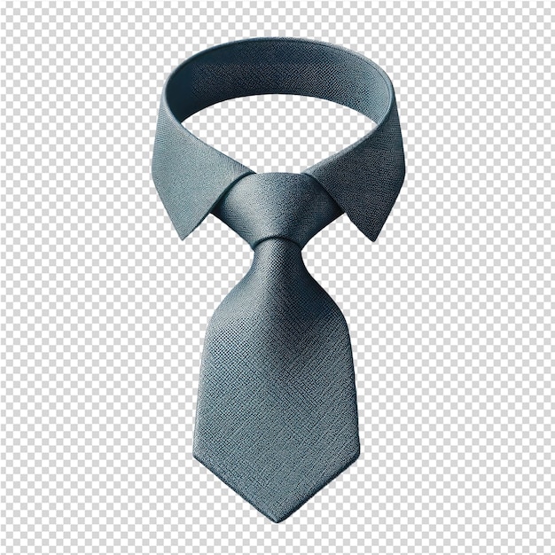 PSD a tie that is black with a gray tie on it
