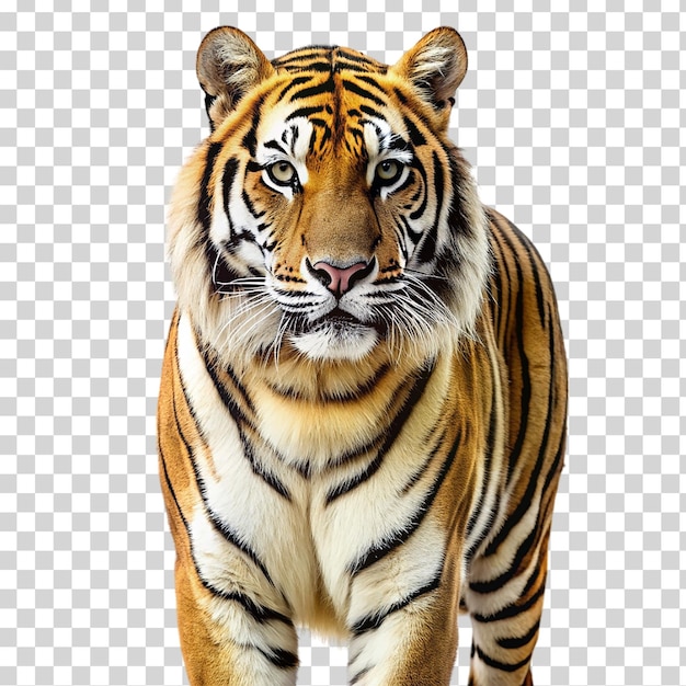 Tiger isolated on transparent background