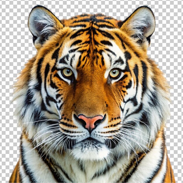 PSD uno sfondo trasparente del rito del porto della tigre