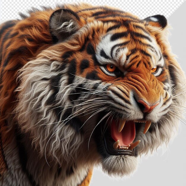 PSD una tigre che ha la parola tigre su di essa