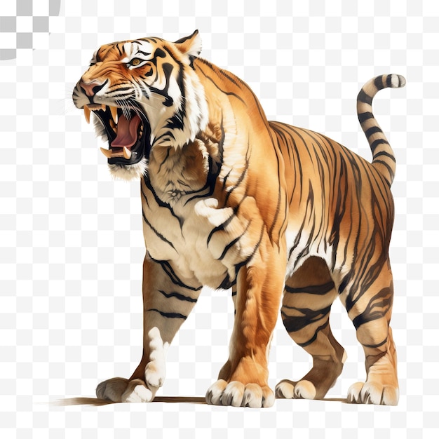 Tiger transparent background