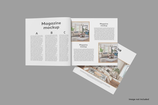 Tijdschrift mockup