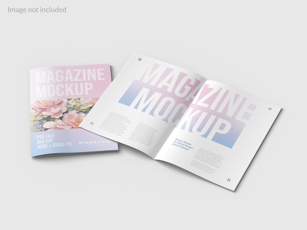 Tijdschrift mockup