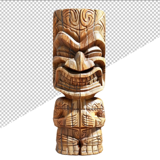 PSD tiki masks hawaiian